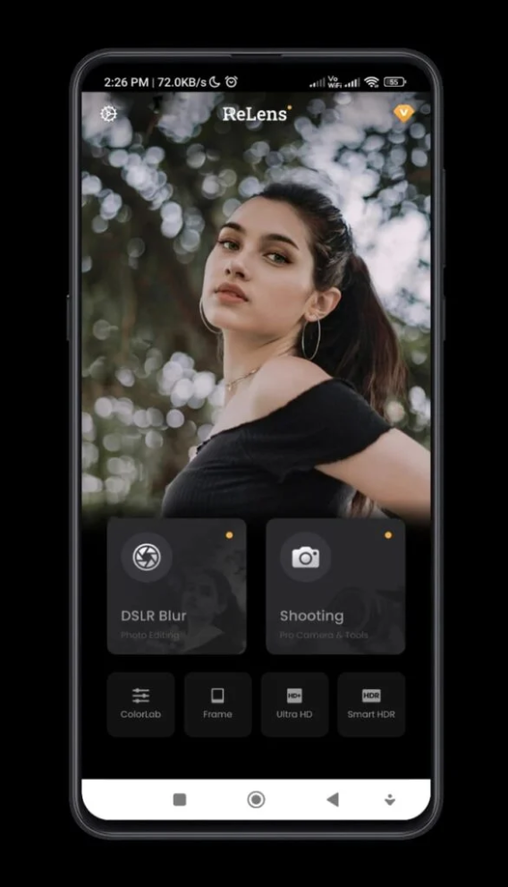 Focus & DSLR — DSLR Blur & Shooting Modes