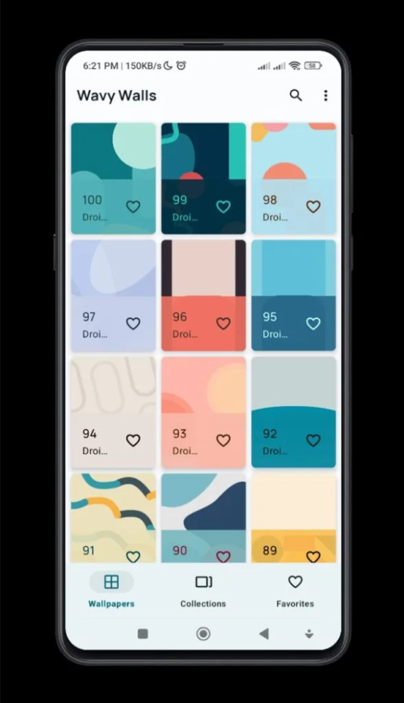 Wavy Walls — Wallpaper Gallery